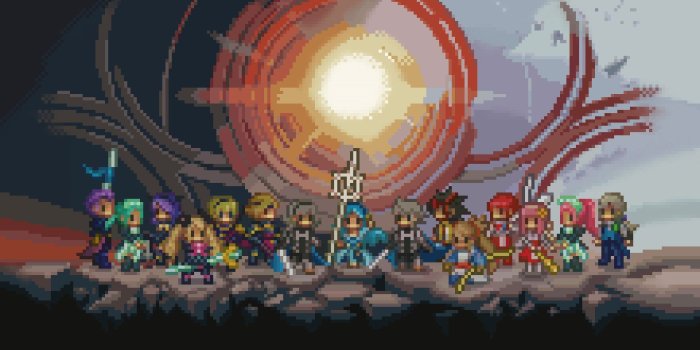 2200x1190 An 8 bit wallpaper I made. IT TOOK ME 6 HOURS : fireemblem