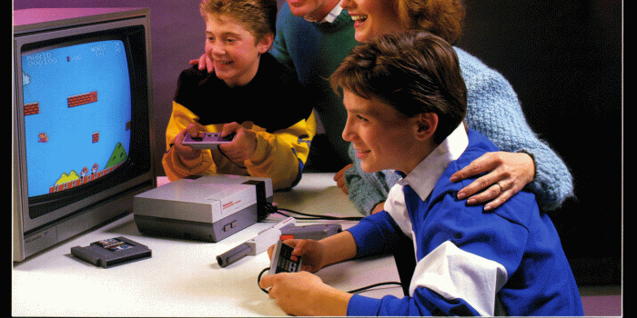 1545x1497 3D Nintendo 8-bit Wallpaper