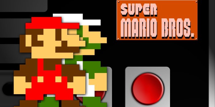 1600x1200 Mario 8-Bit Nintendo HD wallpaper | games | Wallpaper Better