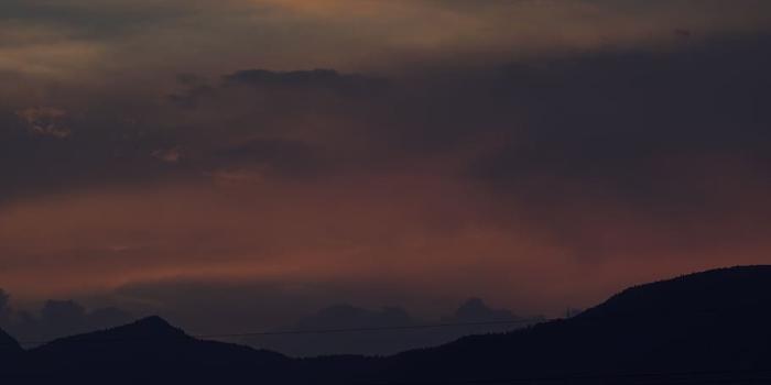 910x1365 HD wallpaper: night sky, mood, mystical, mountains, color, dark