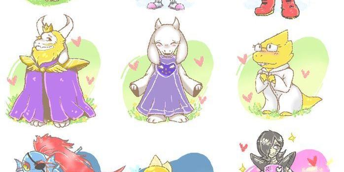 698x1144 Undertale Characters Wallpaper | Undertale, Character wallpaper