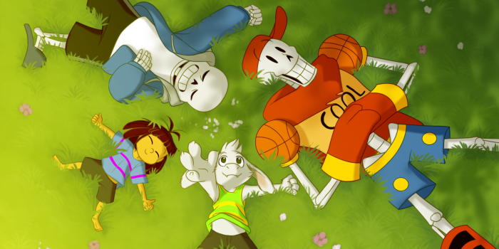 1752x1242 Sans Frisk Papyrus and Asriel | Undertale | Character wallpaper