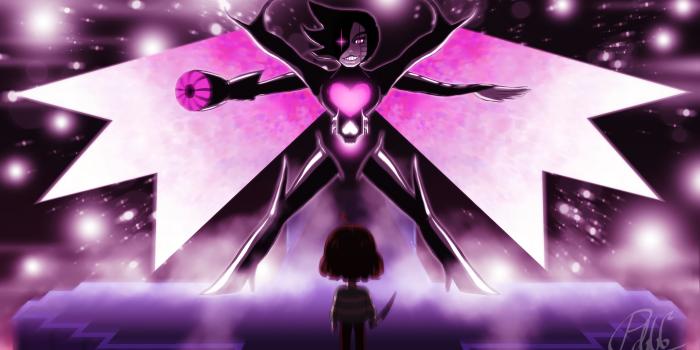 3200x1800 75+ Undertale Mettaton Wallpapers on WallpaperPlay