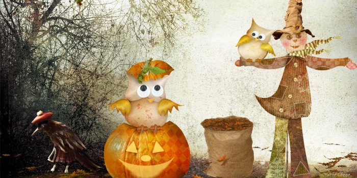 1920x1080 29130 autumn scarecrow wallpaper