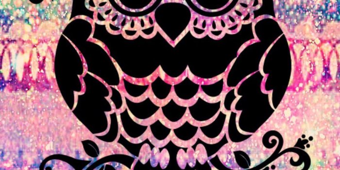 1080x1920 Gallery For Cute Pink Owl Wallpapers Desktop Background - Mandala