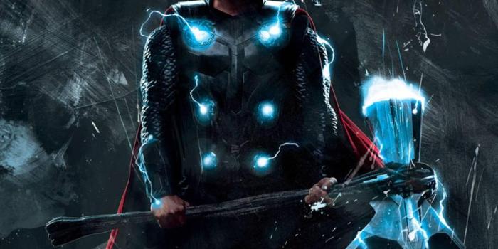 1100x1100 Avengers: Infinity War - Thor and Stormbreaker Poster - 24x24