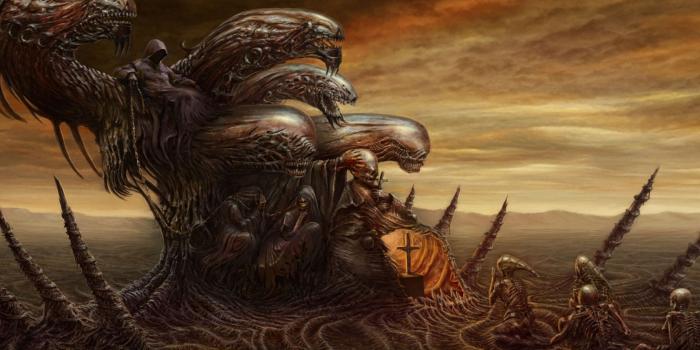 1680x1050 Free download dark evil horror art skull demon monster creature