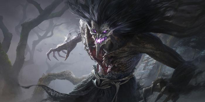 1920x1200 Dart Art Demon Wallpaper - Mtg Dread Shade Art (#1618627) - HD