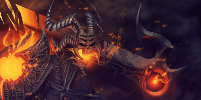 1920x1080 ArtStation - Demon Lord Wallpaper, Bartłomiej Deczewski