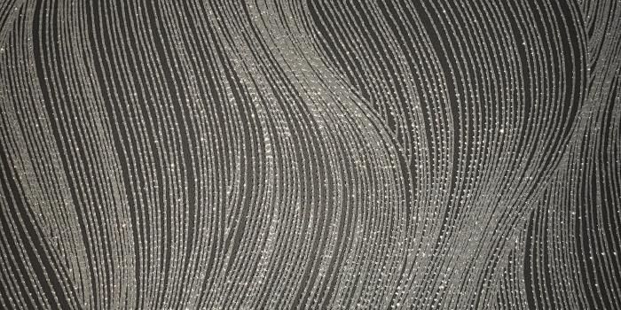 3024x3024 WM0115310701 textured wavy lines wallpaper Black Gray Silver waves