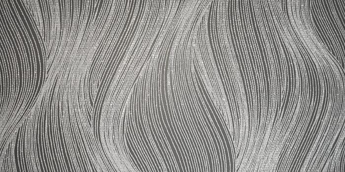 2927x2927 WM0115310701 textured wavy lines wallpaper Black Gray Silver waves