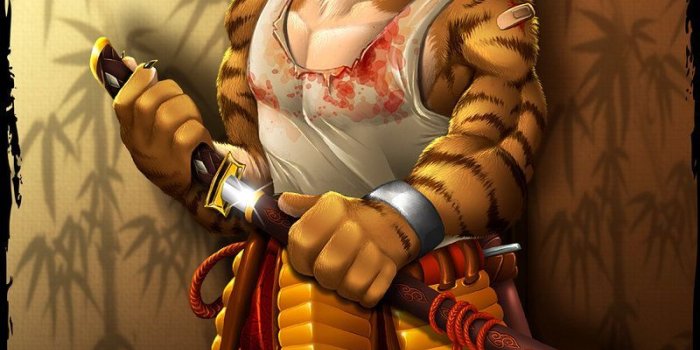 800x1000 Urban Tiger Warrior by Lizkay | Tiger illustration