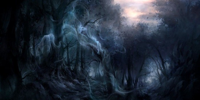 1280x800 Ghost Forest Night Wallpapers - Top Free Ghost Forest Night