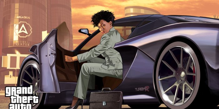 2880x1800 GTA 5 Pixel Art Wallpapers