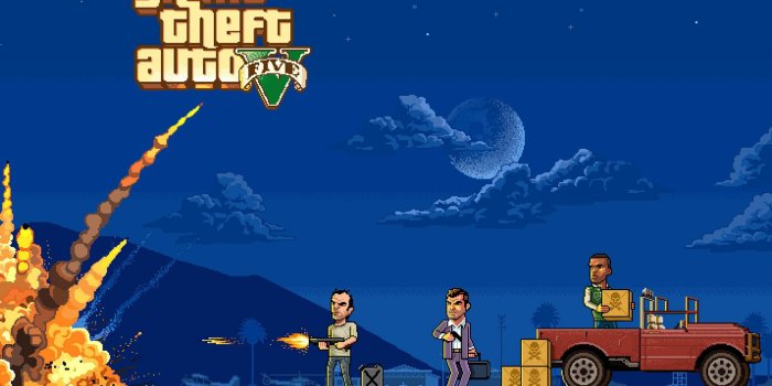 2560x2048 GTA 5 digital art HD wallpaper download