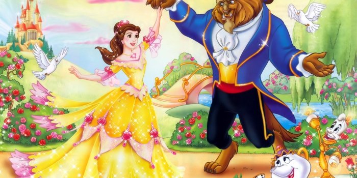 1920x1200 Disney Princesses Belle Beauty Beast Photo Wallpaper - Princess