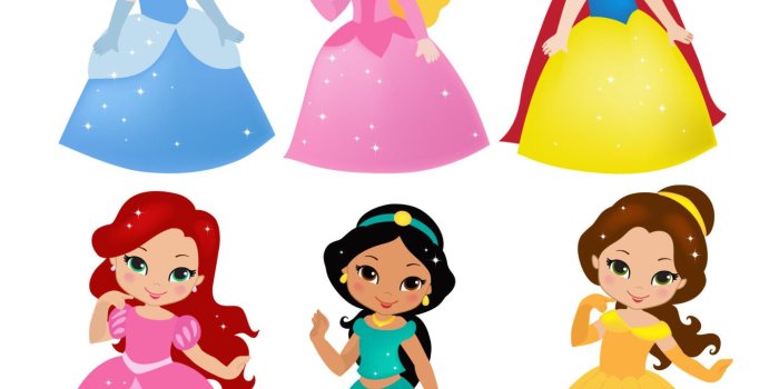 1440x1500 Disney Princesses Clipart Cute - Free Disney Princess Vector