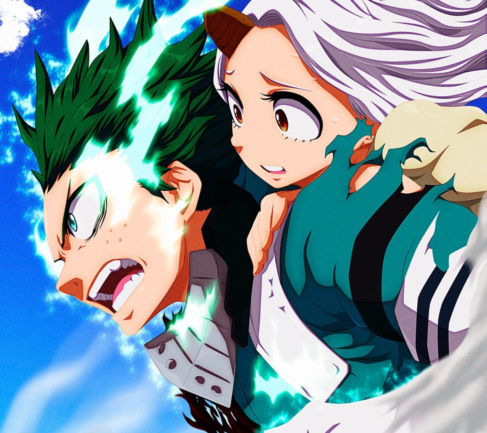 1920x1704 Anime My Hero Academia Eri (My Hero Academia) Izuku Midoriya