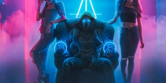 1280x720 Wallpaper Cyberpunk, Night club, Neon, Girls, 4K, Photography