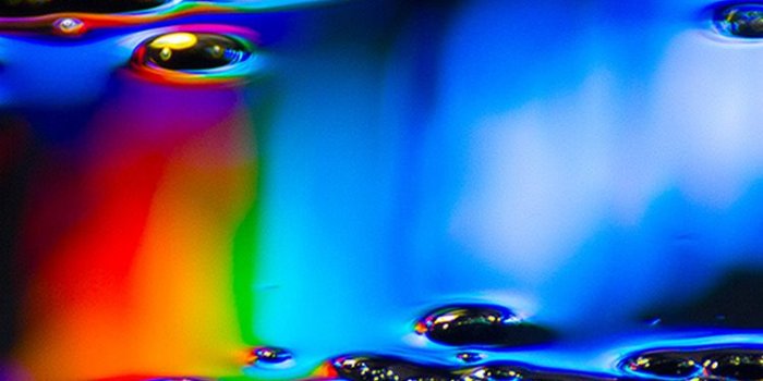 750x1334 wb22-oil-dark-floor-rainbow-color-blue-pattern-background-wallpaper