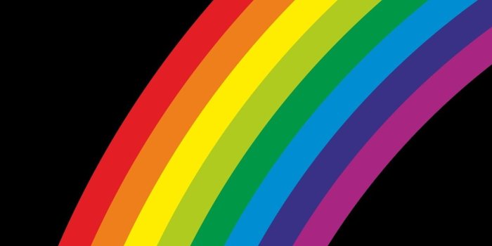1242x2688 Rainbow, black background 1242x2688 iPhone 11 Pro/XS Max wallpaper