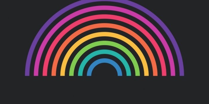 1125x2436 Download 1125x2436 wallpaper minimal, colorful, rainbow, abstract