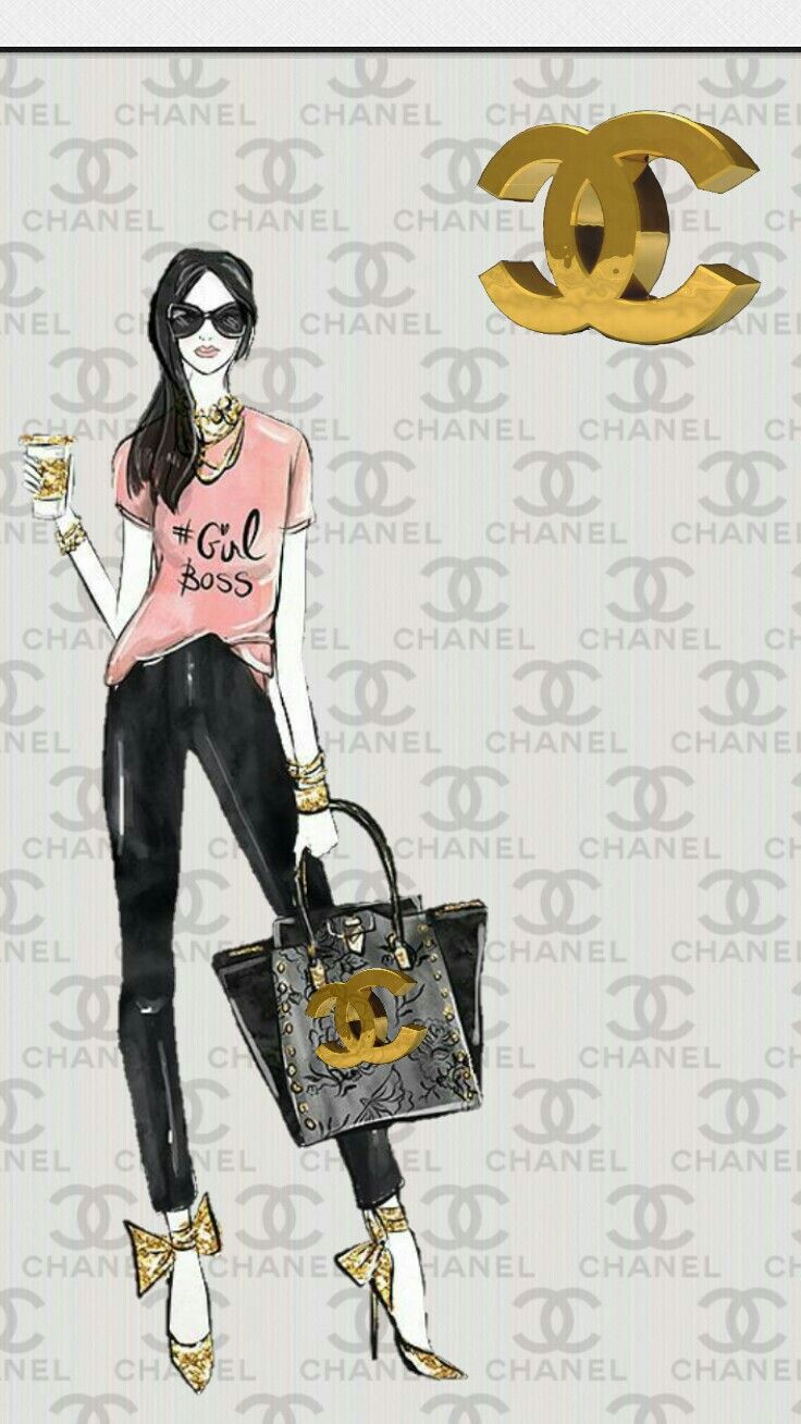 736x1308 Chanel art print image by Gerardo Karen Posada Chavarria on KIP