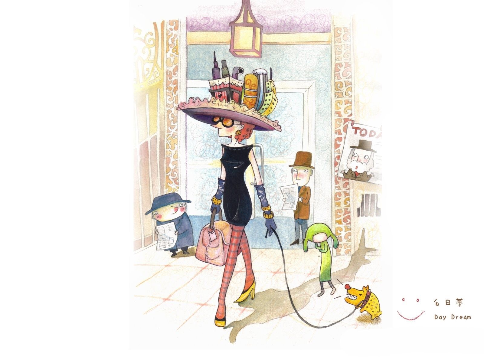 1600x1200 DayDream Hand drawn Cute Wallpapers Wallpapers HD Wallpapers 83981