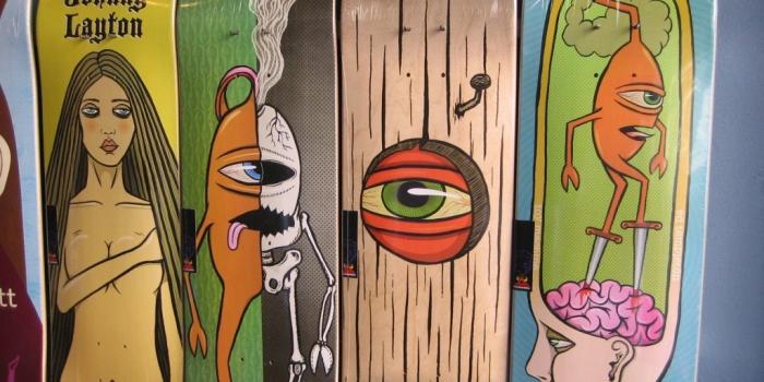 1024x768 Prestige Skateboards » Toy Machine, Girl & Chocolate Boards