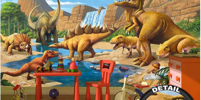 1500x1498 Amazon.com: Children's Room Wall Mural Wallpaper – Childrens Room