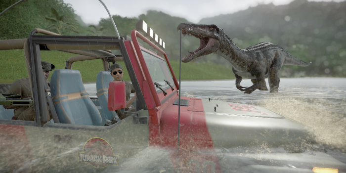 1920x1080 Steer clear of the Baryonyx! : jurassicworldevo