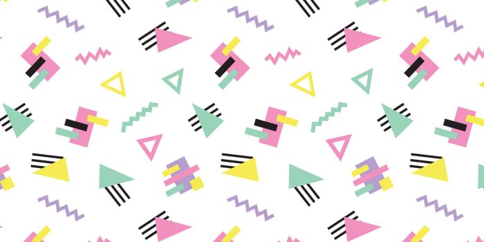 1650x1070 Geometric 90s Wallpaper Mural | 90s pattern | MuralsWallpaper in