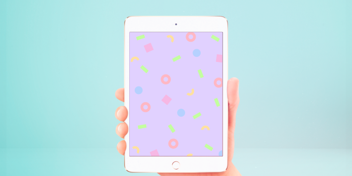 4000x2400 Neon-lunch-1990s-retro-pattern-shapes-pastels-kodiak-milly-ipad