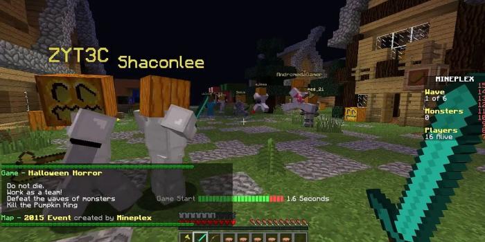 1920x1080 Minecraft: Halloween Horror: Mineplex Mini-Game - video dailymotion