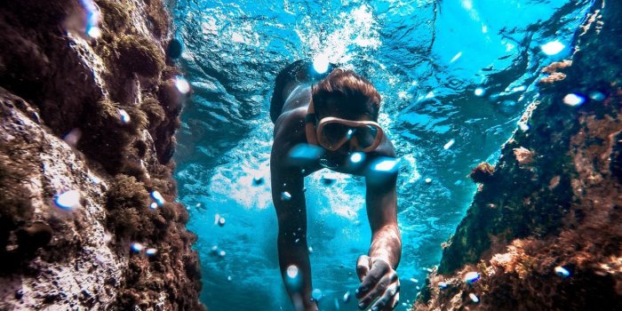 1280x720 Wallpaper Scuba diving, Ocean, Underwater, 4K, Photography, #14792