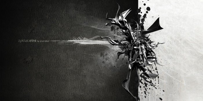 1680x1050 Black And White Art Ultra HD Desktop Background Wallpaper for 4K