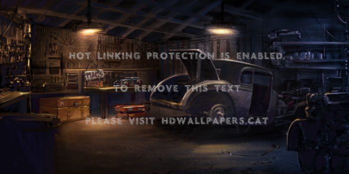 1475x1106 night work in the garage art street rod hot