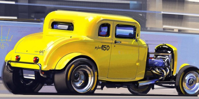 1332x850 Wallpaper 450, Machine, Art, Auto, Alexander Sidelnikov, by