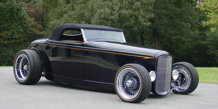 1024x768 BLACK CAR HOT ROD – Cars Other HD Desktop Wallpaper