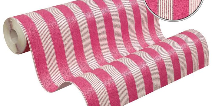1000x1000 Bling Bling Stripe Glitter Pink White Wallpaper Striped Paste Wall