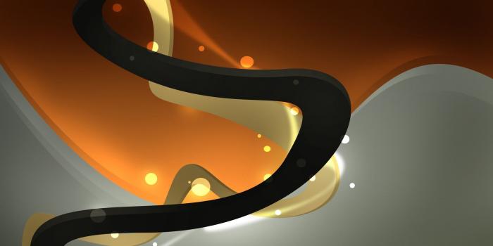 1920x1080 Black, Orange, Lines, Abstract Wallpaper, Apple, Widescreen