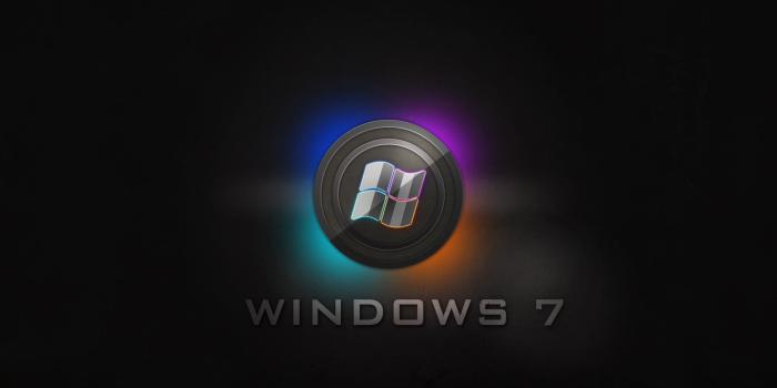 1920x1080 Download Wallpaper 1920x1080 windows 7, logo, blue, orange, black