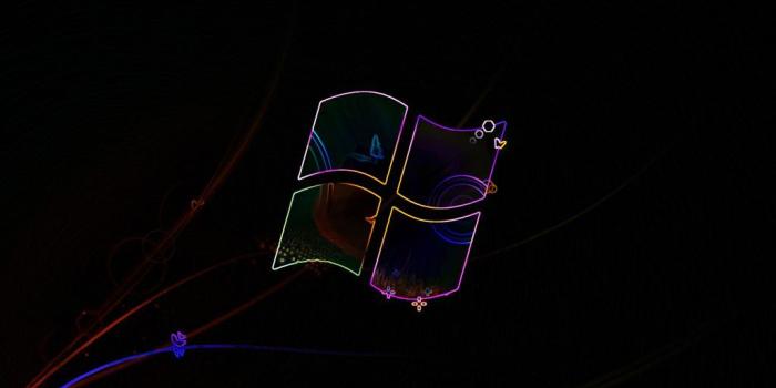 1024x768 Black Windows 7 7176 wallpaper in 1024x768 resolution