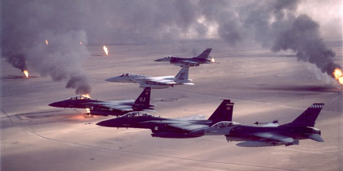 3768x2400 aircraft, F-15 Eagle, military, F-16 Fighting Falcon, Gulf War