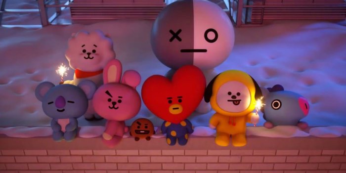 1280x720 A Compilation of BT21 Animations Because Why Not