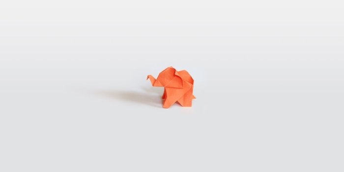 1920x1080 Origami elephant desktop wallpaper | How About Orange