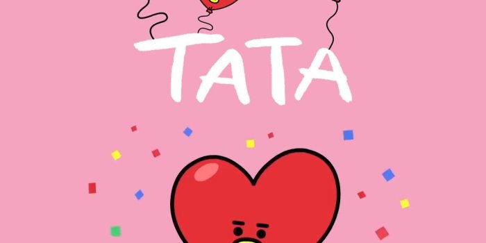 1080x1920 there are rabbits on the moon — BT21 : TaTa ⇩