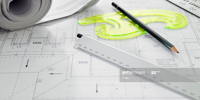 1024x768 Blueprints And Drafting Tools High-Res Stock Photo - Getty Images