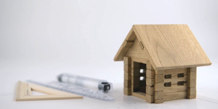 1920x1080 Architect Builds The Wooden House, Desktop With Drafting - Log