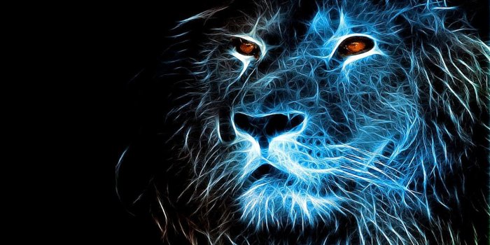 1394x871 Free download Lion Fire Art Wallpaper Mega Wallpapers [1394x871